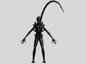 xenomorph alien drone 3D Модель