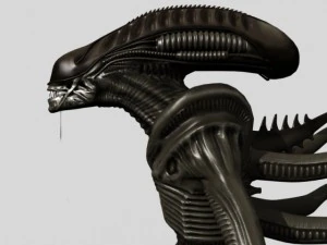rigged alien xenomorph megapack 3D Model