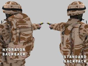 british royal marine desert rigged soldier 3D Модель