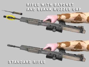 british royal marine desert rigged soldier 3D Модель