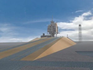 houston nasa space center  shuttle 3D Model