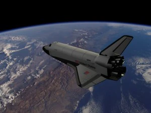 houston nasa space center  shuttle 3D Model