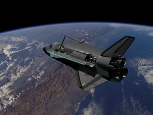 houston nasa space center  shuttle 3D Model