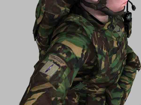 British Royal Marine Woodland Rigged Soldier 3d Model In Man 3dexport