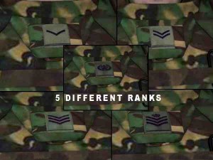 british royal marine woodland rigged soldier 3D मॉडल