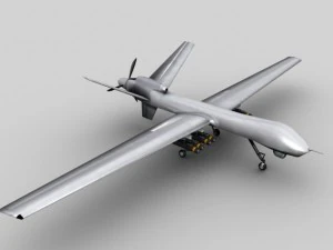 dron predator mq 9 uav Modelo 3D