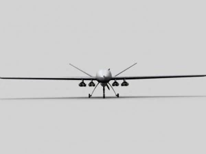 mq 9 uav predator drone 3D Model