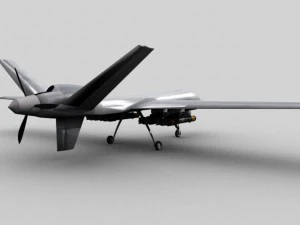 mq 9 uav predator drone 3D Model