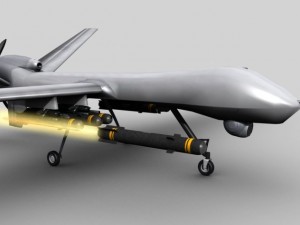 mq 9 uav predator drone 3D Model