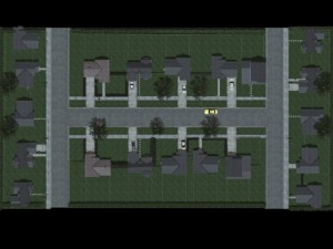 suburban street scene 3D Модель