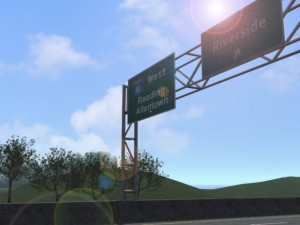 new york freeway scene 3D Model