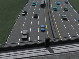 new york freeway scene 3D Model
