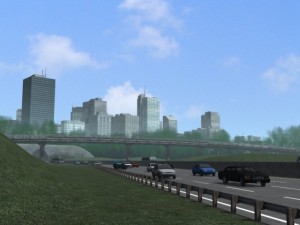 new york freeway scene 3D Model