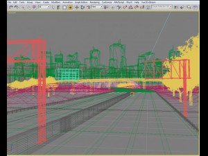new york freeway scene 3D Model