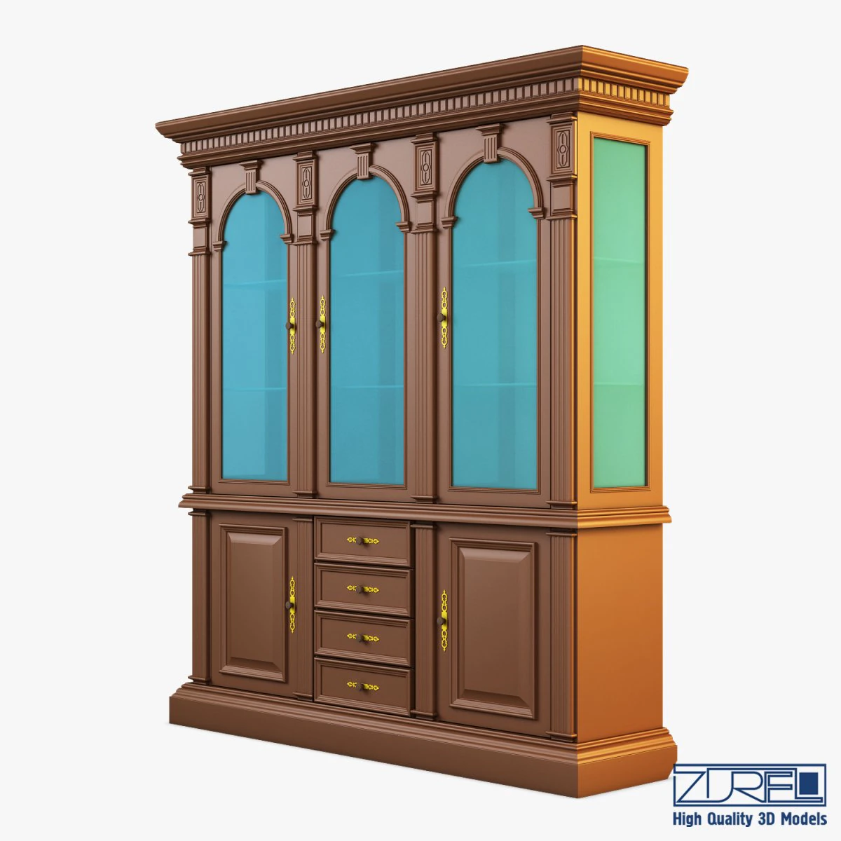 verona 08 3D Model .c4d .max .obj .3ds .fbx .stl .blend 