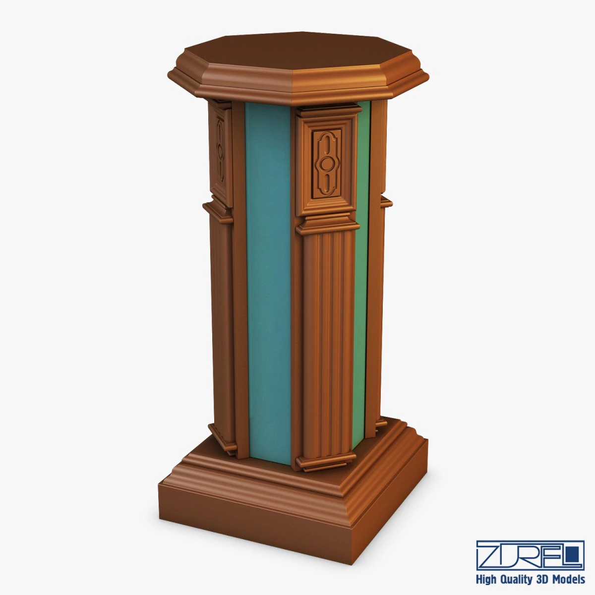 verona 25 m 3D Model .c4d .max .obj .3ds .fbx .stl .blend 