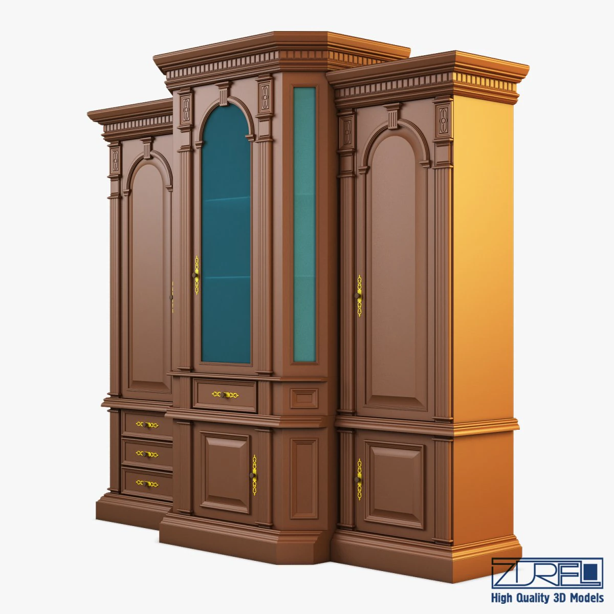 verona 33 m 3D Model .c4d .max .obj .3ds .fbx .stl .blend