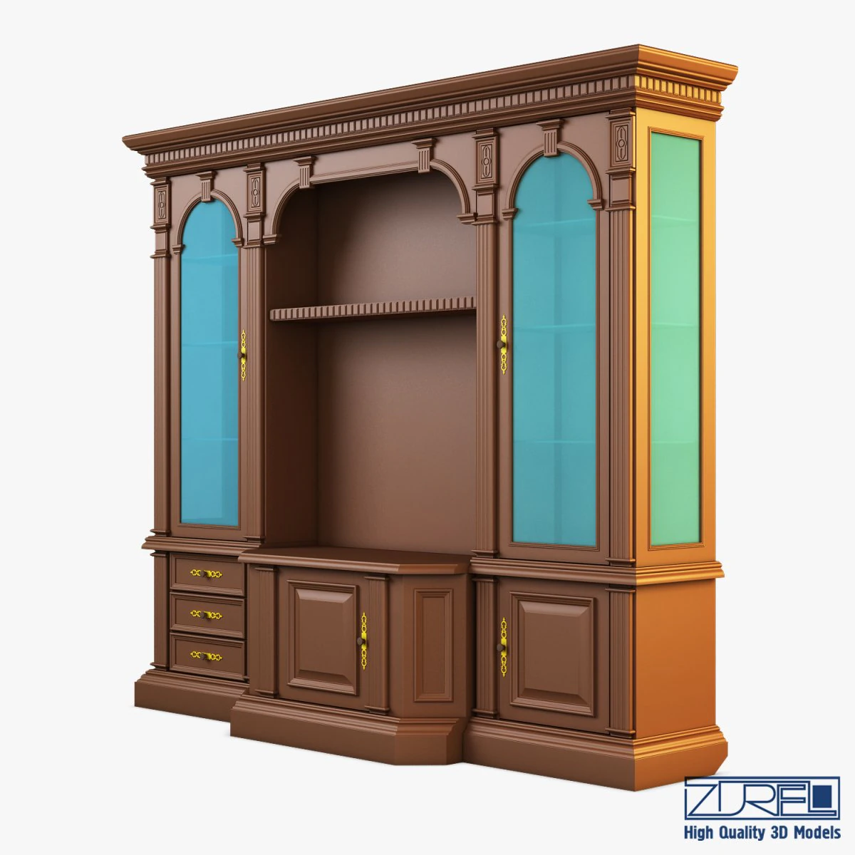 verona 34 1 m 3D Model .c4d .max .obj .3ds .fbx .stl .blend