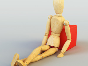 human figure from ikea 3D मॉडल