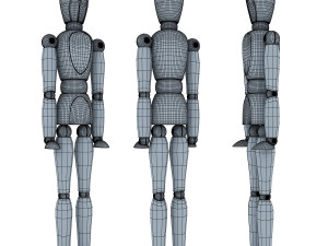 human figure from ikea 3D मॉडल