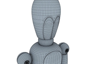 human figure from ikea 3D मॉडल