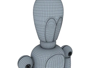 human figure from ikea 3D Model