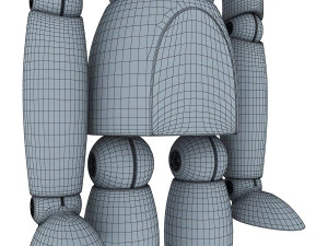 human figure from ikea 3D Model