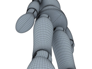 human figure from ikea 3D मॉडल