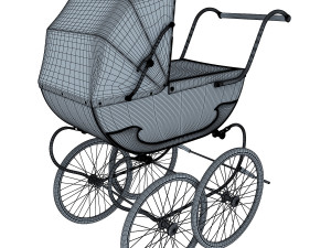 pram retro 3D Модель
