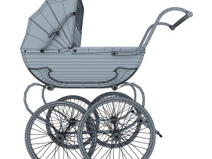pram retro 3D Модель