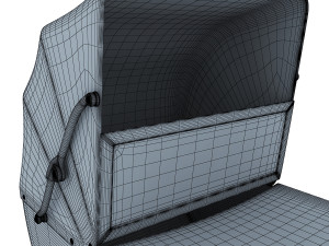 pram retro 3D Модель