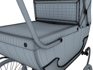 pram retro 3D Модель