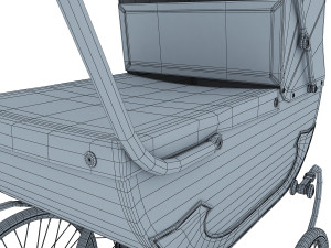 pram retro 3D Модель
