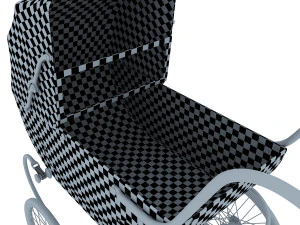 pram retro 3D Model