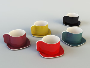 cup 3D मॉडल