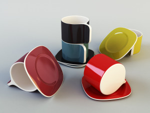 cup 3D मॉडल