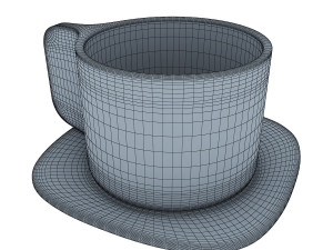 cup 3D मॉडल