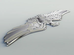chrome eagle 3D Model