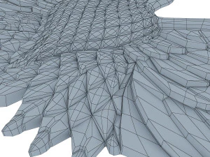 chrome eagle 3D Model