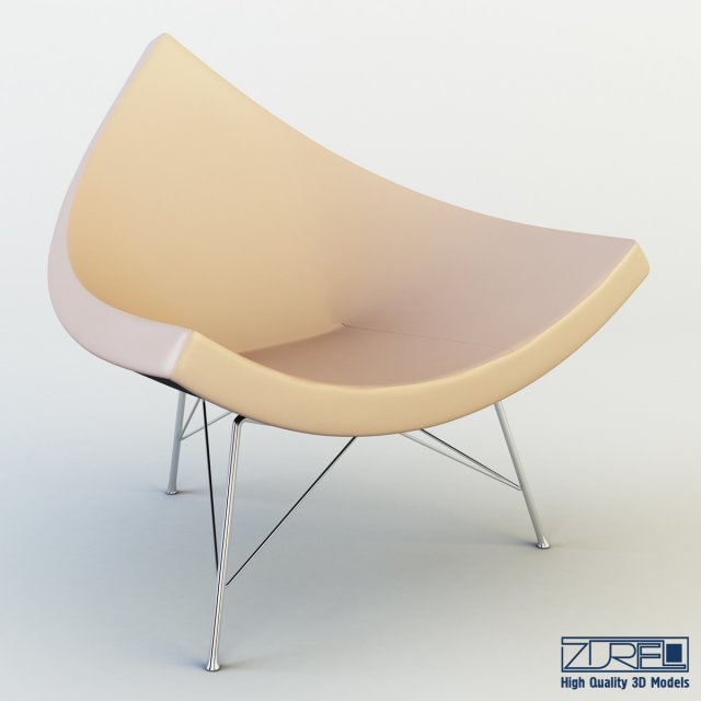 coconut chair Modelo 3D .c4d .max .obj .3ds .fbx .stl .blend 