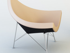 coconut chair Modelo 3D