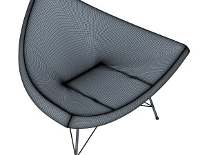 coconut chair Modelo 3D