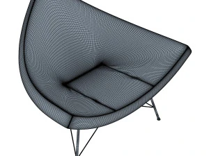 coconut chair 3D Model