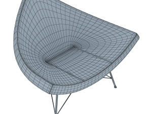 coconut chair Modelo 3D