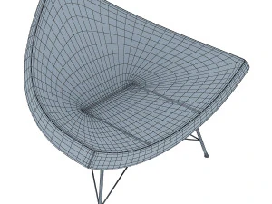 coconut chair 3D Model