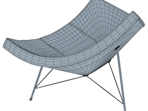 coconut chair Modelo 3D