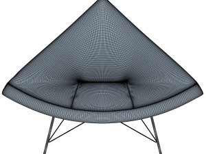 coconut chair Modelo 3D