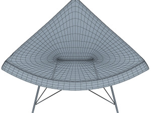coconut chair Modelo 3D