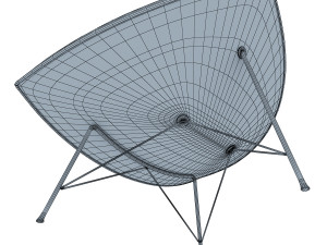 coconut chair Modelo 3D