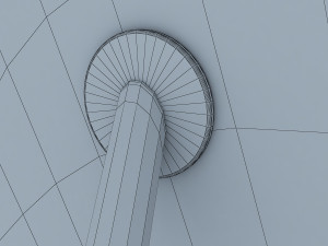 coconut chair Modelo 3D